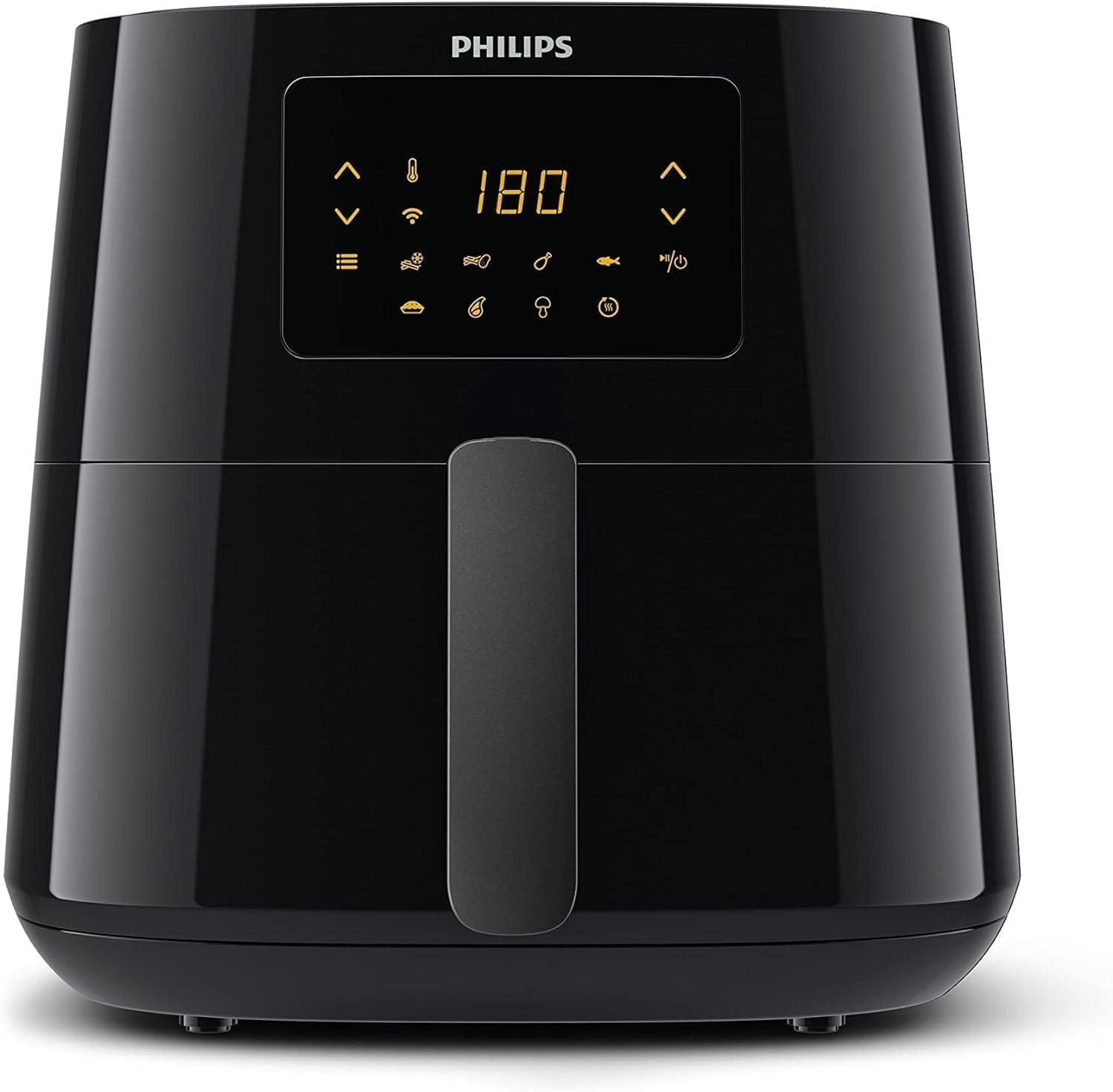 Philips Airfryer 5000 Series XL, 6.2L (1.2Kg), 14-in-1 Airfryer, Wifi connected, 90% Less fat with Rapid Air Technology, HomeID app (HD9280_91) _ Amazon.co.uk_ Home & Kitchen